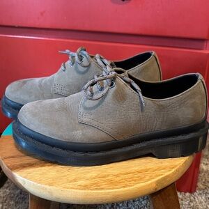 Dr. Martens Gray Leather Loafer